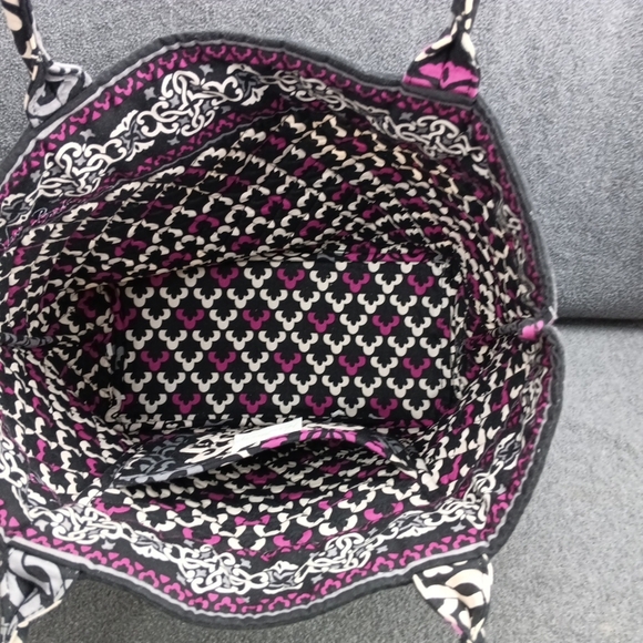 Vera Bradley “Canterberry Magenta” Small Open Top Tote Bag - Retired - EUC - Picture 5 of 7
